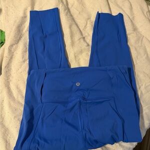 lululemon athletica Vibrant Blue Leggings